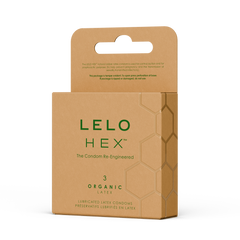 LELO HEX™ - Organic-Kondome (3er-Pack)