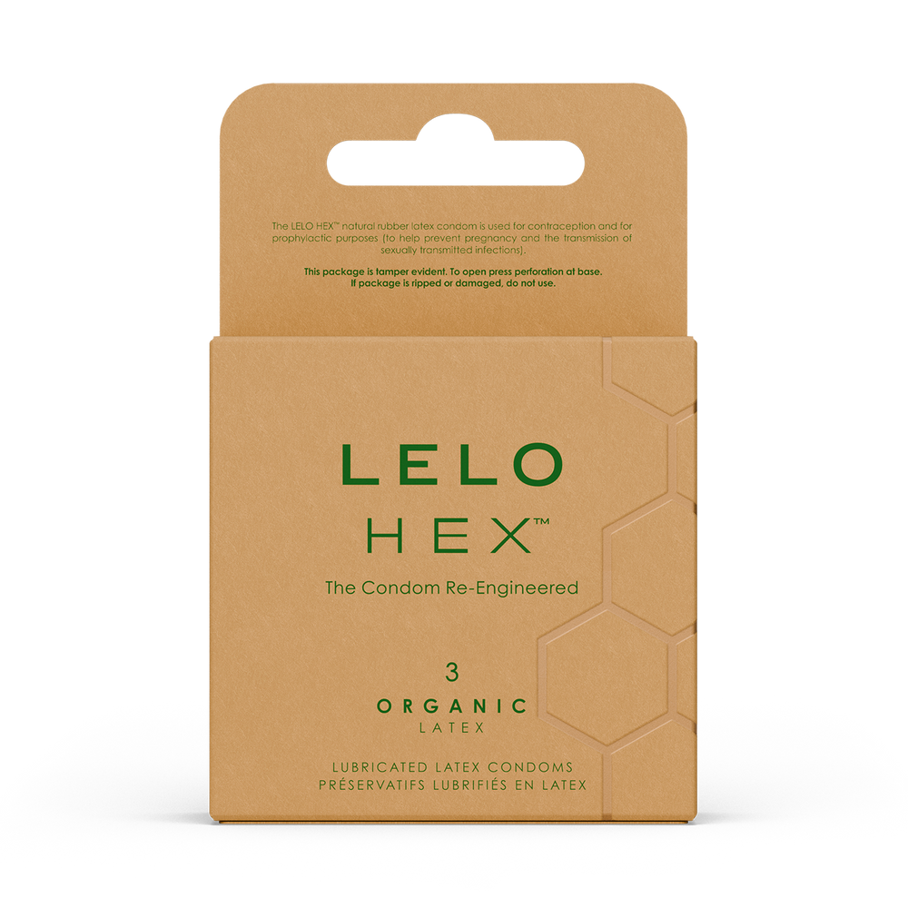 LELO HEX™ - Organic-Kondome (3er-Pack)