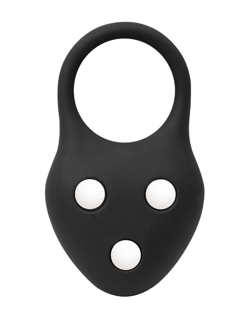 Rimba Bondage Play – Silikon-Stretcher – 110 g – Schwarz