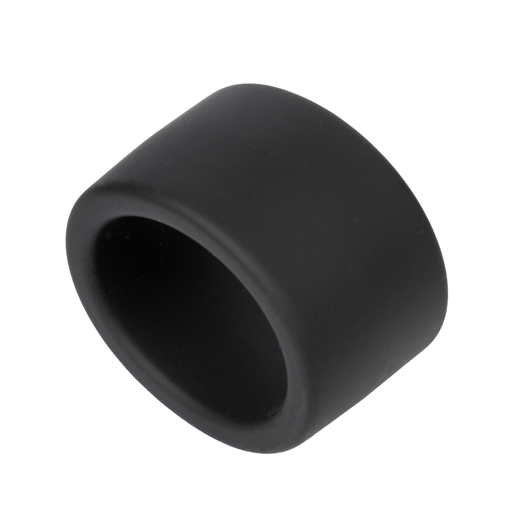 3: Rimba Bondage Play – Silikon-Hodenring – 30 mm – Schwarz