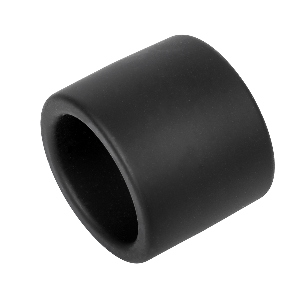 Rimba Bondage Play – Silikon-Hodenring – 40 mm – Schwarz