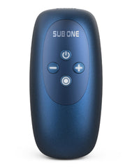 MANWAN - Sub One - Vibrierender Masturbator mit Klopffunktion - Stellar Blue