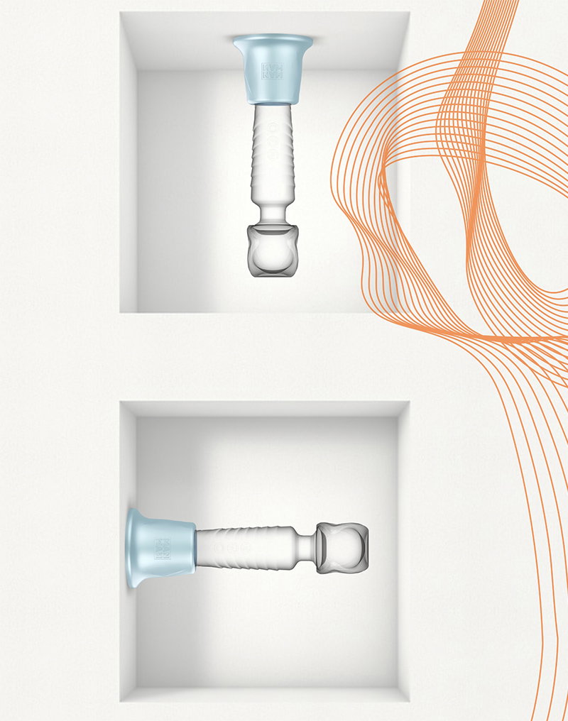 MANWAN - Holden - universeller Stabhalter bis 4,5 cm Durchmesser - Polarblau
