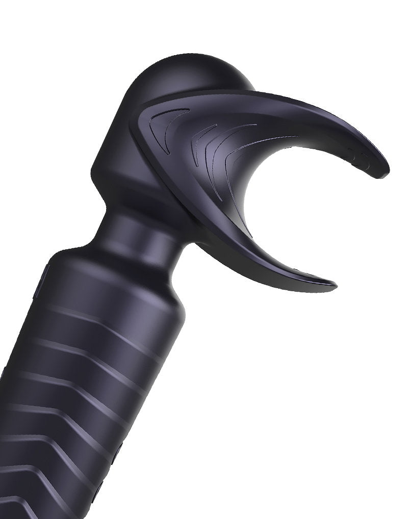 MANWAN – Man.Wand EVO – Wiederaufladbarer Masturbator – Black Plum