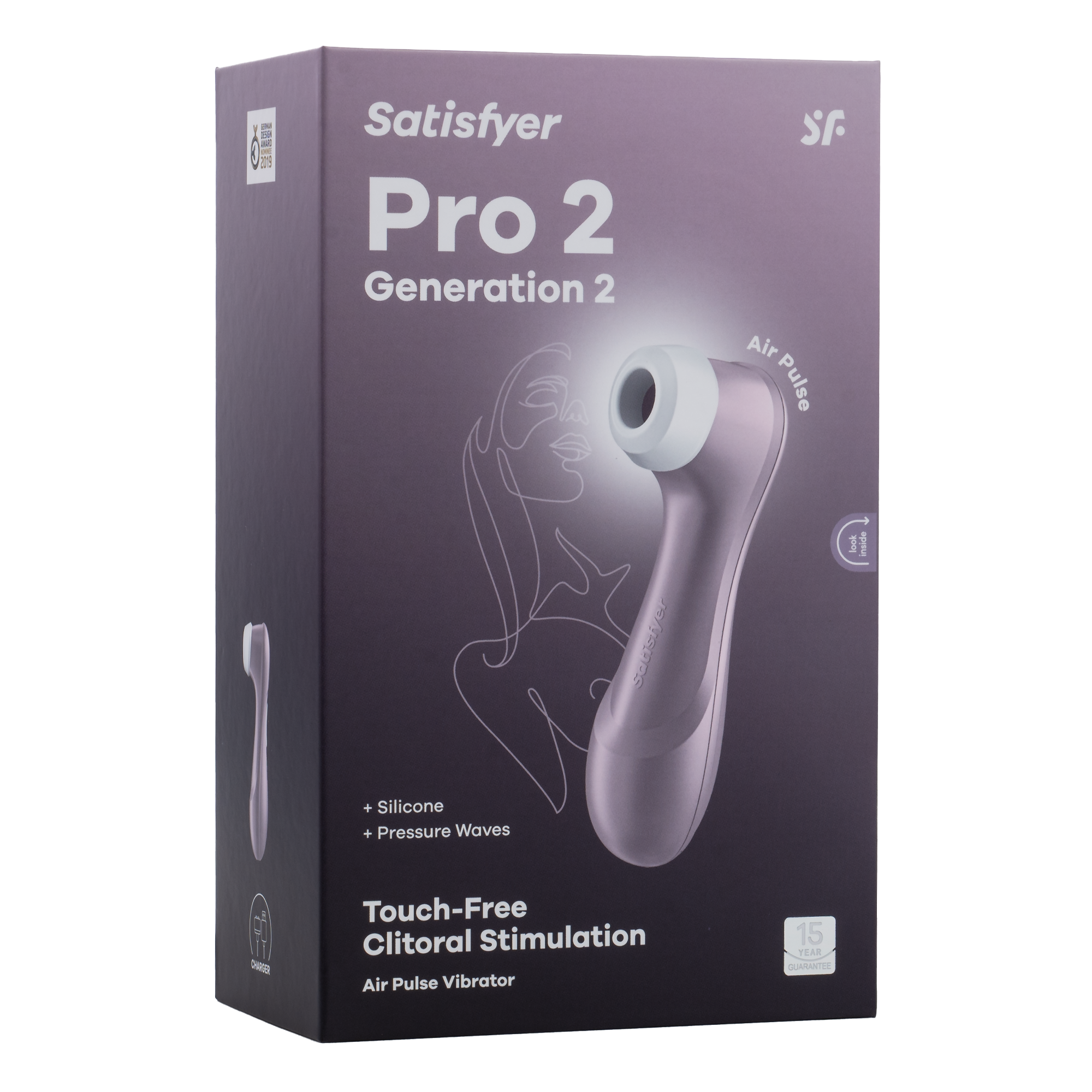 Satisfyer - Pro 2 Generation 2 - Air Pulse Vibrator - Violett