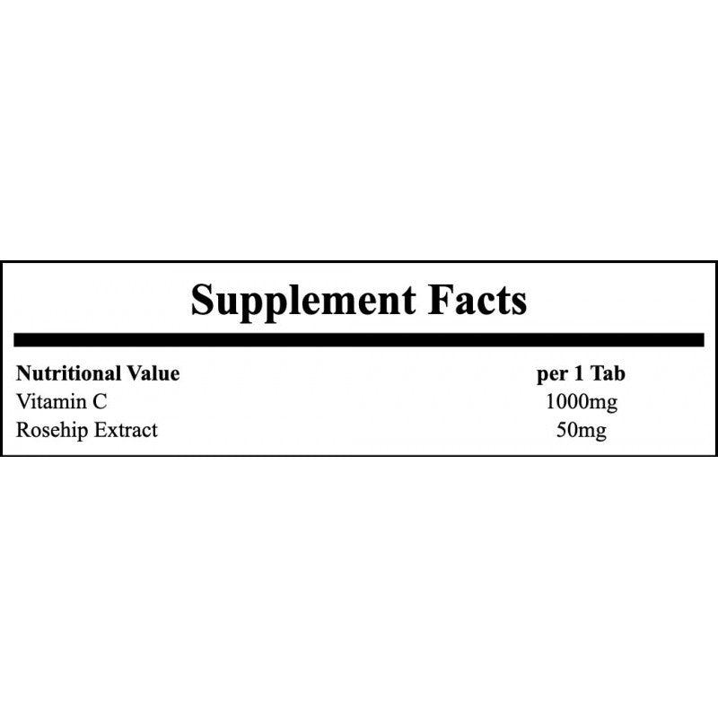Vita-C 1000mg Time Release - 100tabs