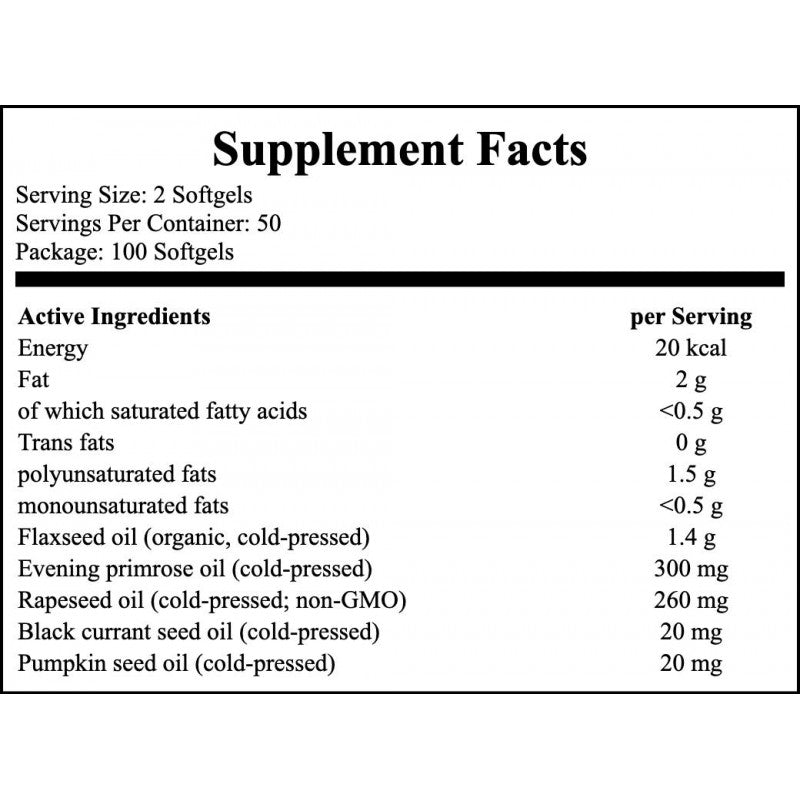 Omega-3-6-9 1000mg - 100softgels