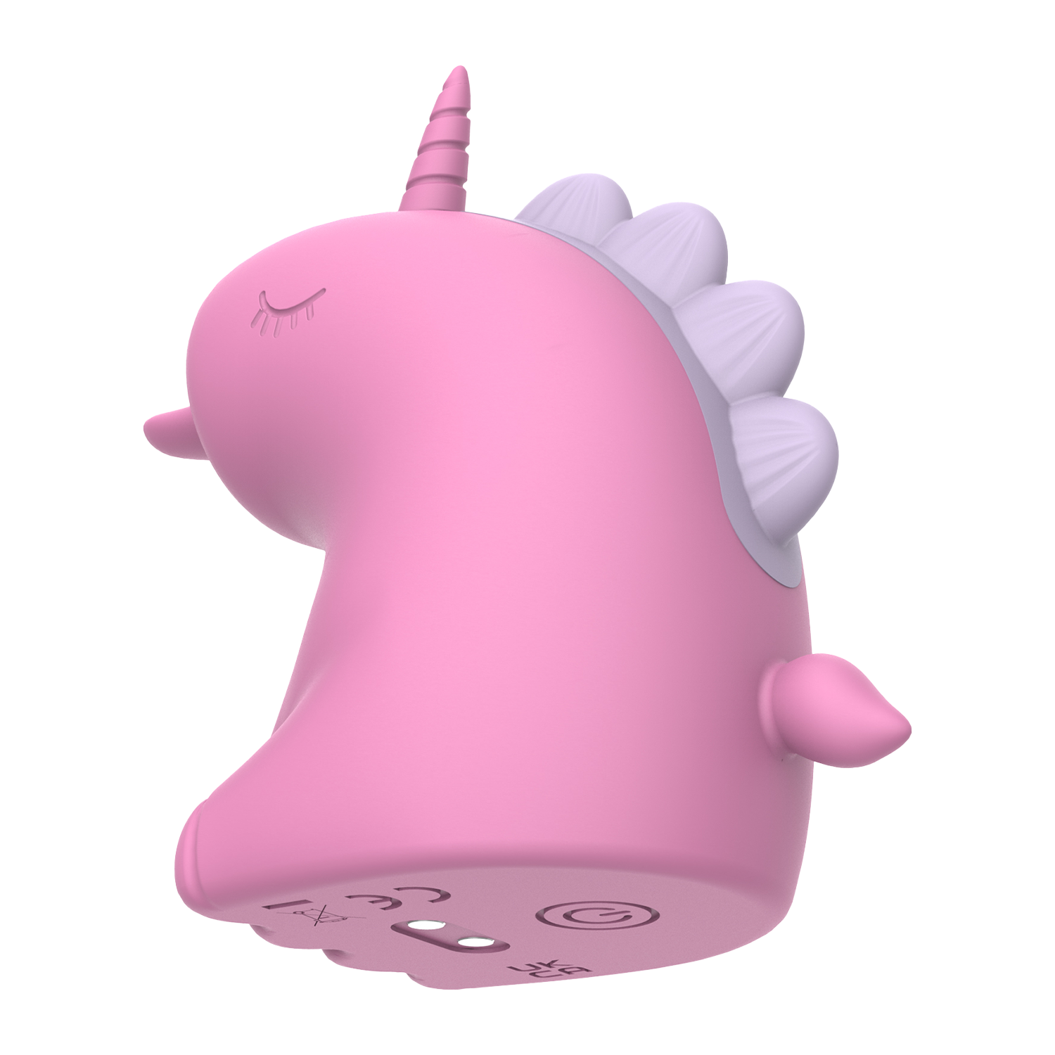 7: ER - Cupcake Unicorn - 360° rotierender Zungenmassagegerät - Pink