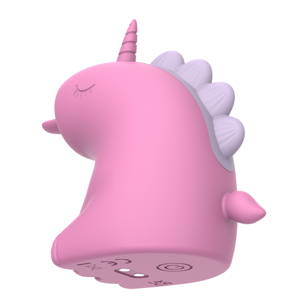 7: ER - Cupcake Unicorn - 360° rotierender Zungenmassagegerät - Pink