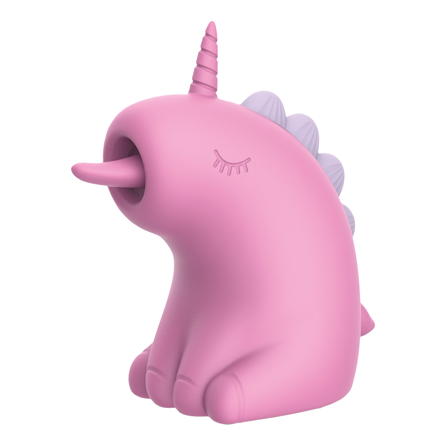 5: ER - Cupcake Unicorn - 360° rotierender Zungenmassagegerät - Pink