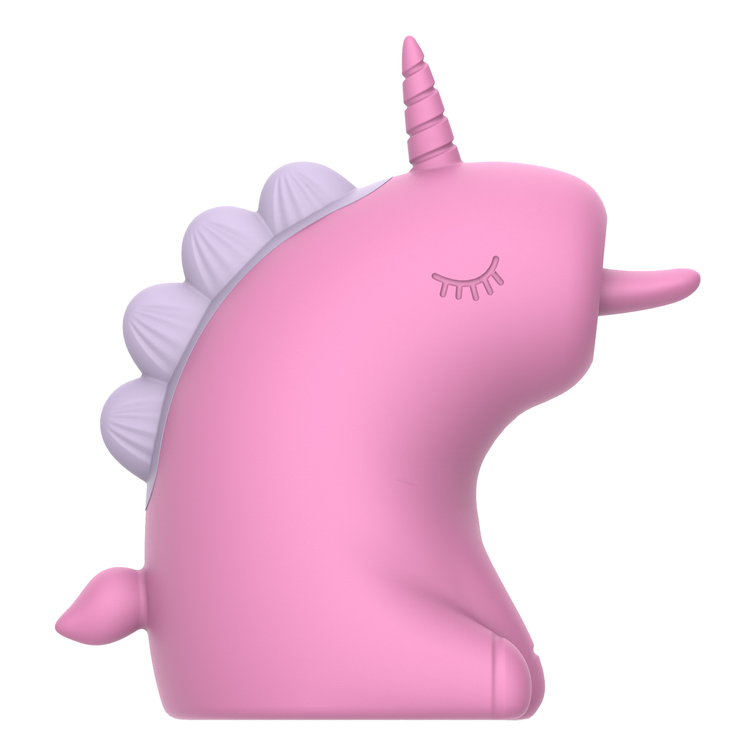 3: ER - Cupcake Unicorn - 360° rotierender Zungenmassagegerät - Pink