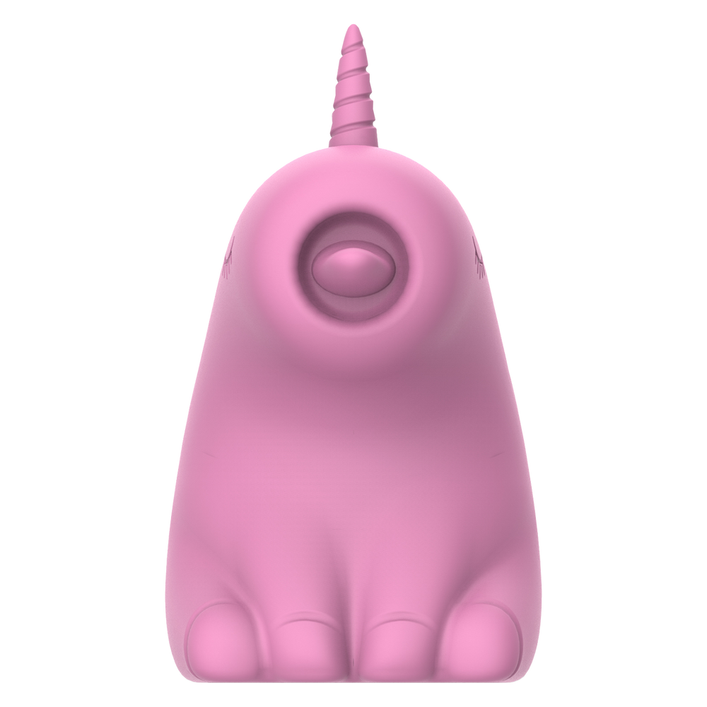 8: ER - Cupcake Unicorn - 360° rotierender Zungenmassagegerät - Pink
