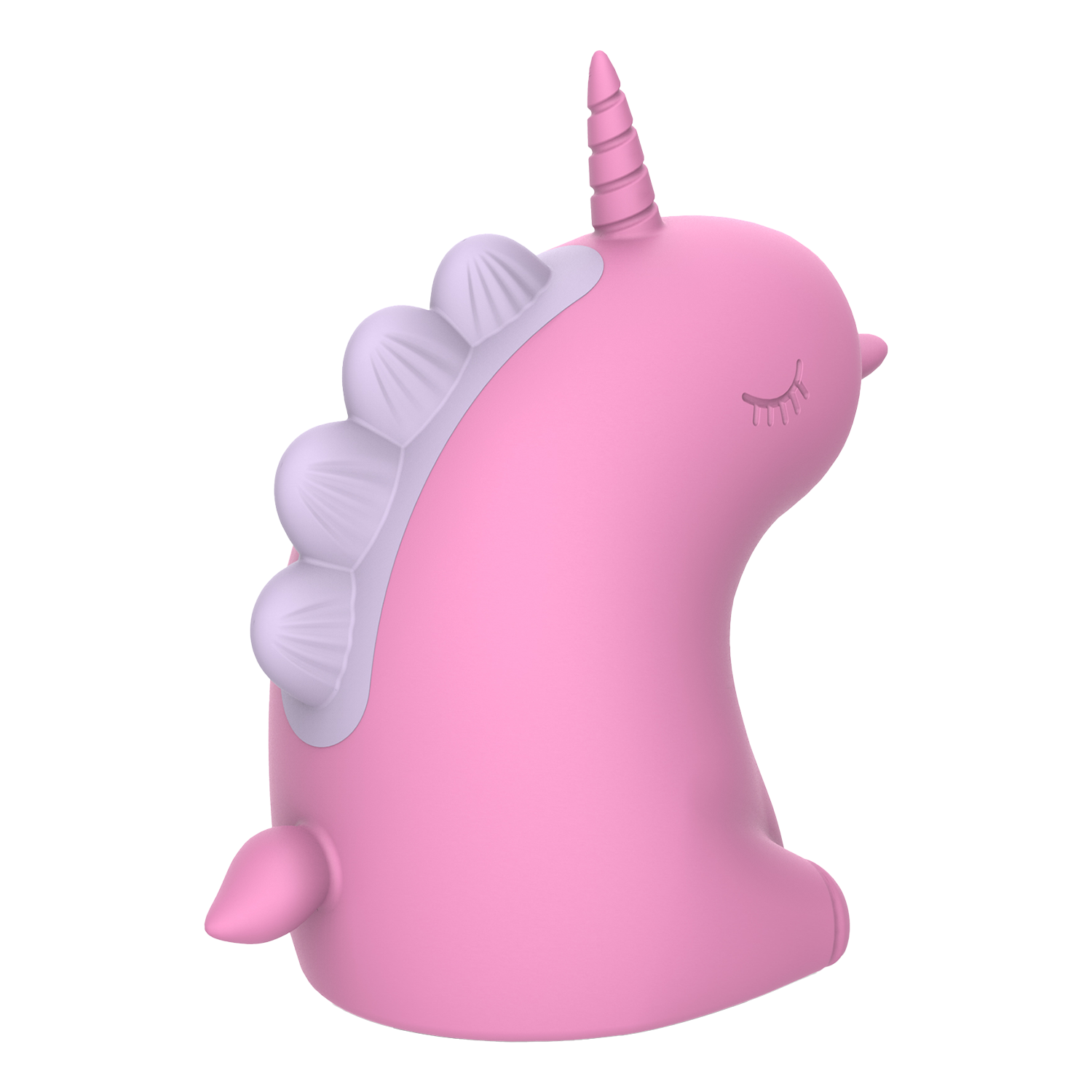 4: ER - Cupcake Unicorn - 360° rotierender Zungenmassagegerät - Pink