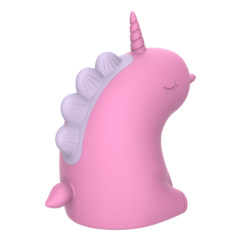 4: ER - Cupcake Unicorn - 360° rotierender Zungenmassagegerät - Pink