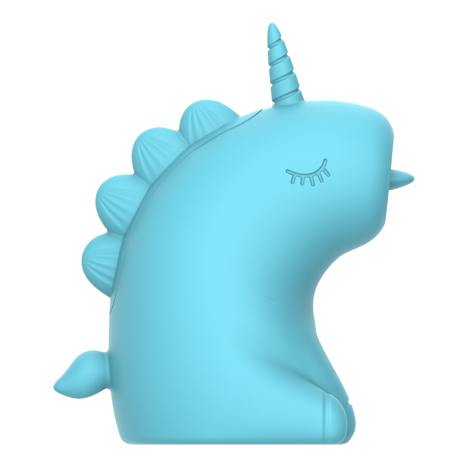 4: ER - Snowflake Unicorn - Massagegerät mit Leckzunge - Blau
