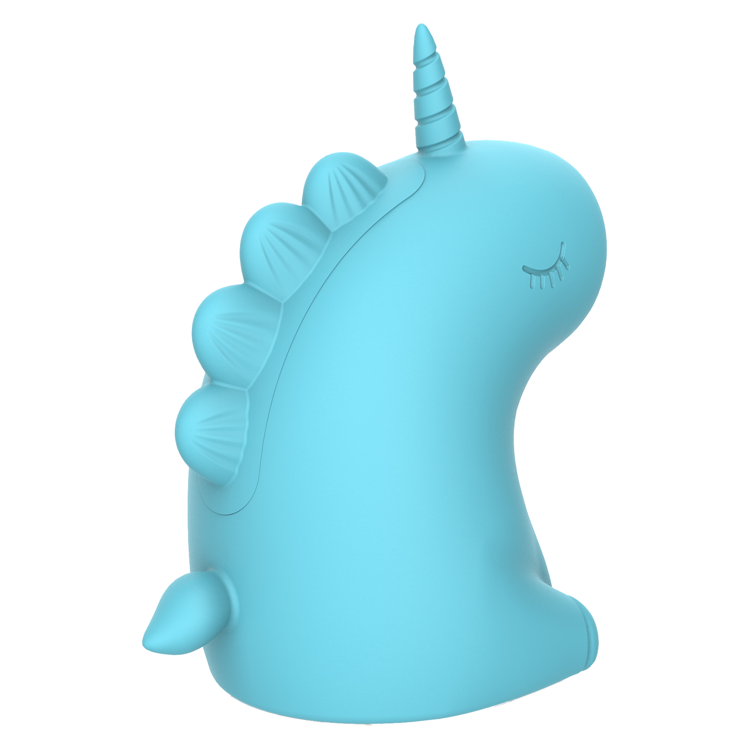 5: ER - Snowflake Unicorn - Massagegerät mit Leckzunge - Blau