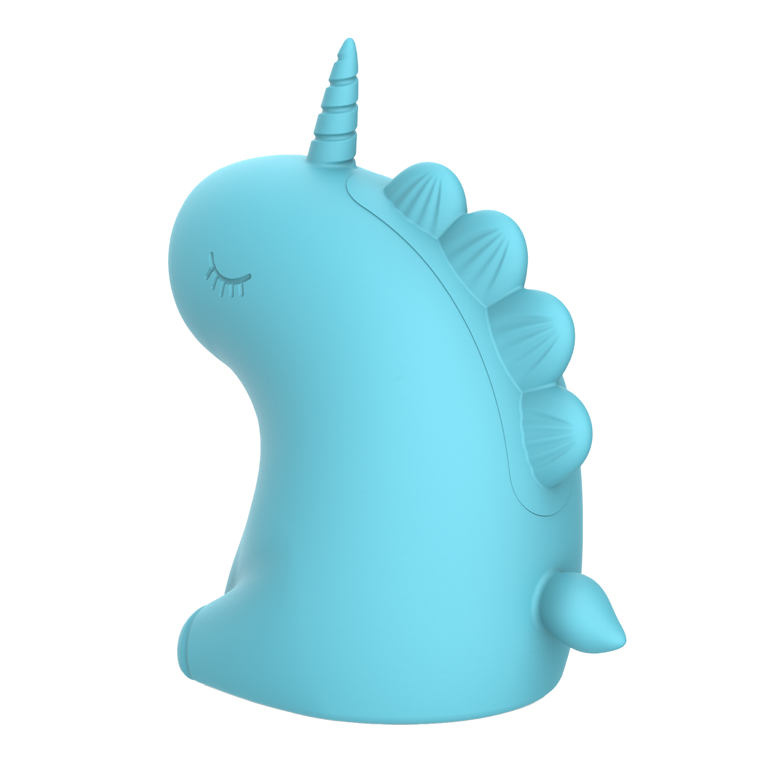 6: ER - Snowflake Unicorn - Massagegerät mit Leckzunge - Blau