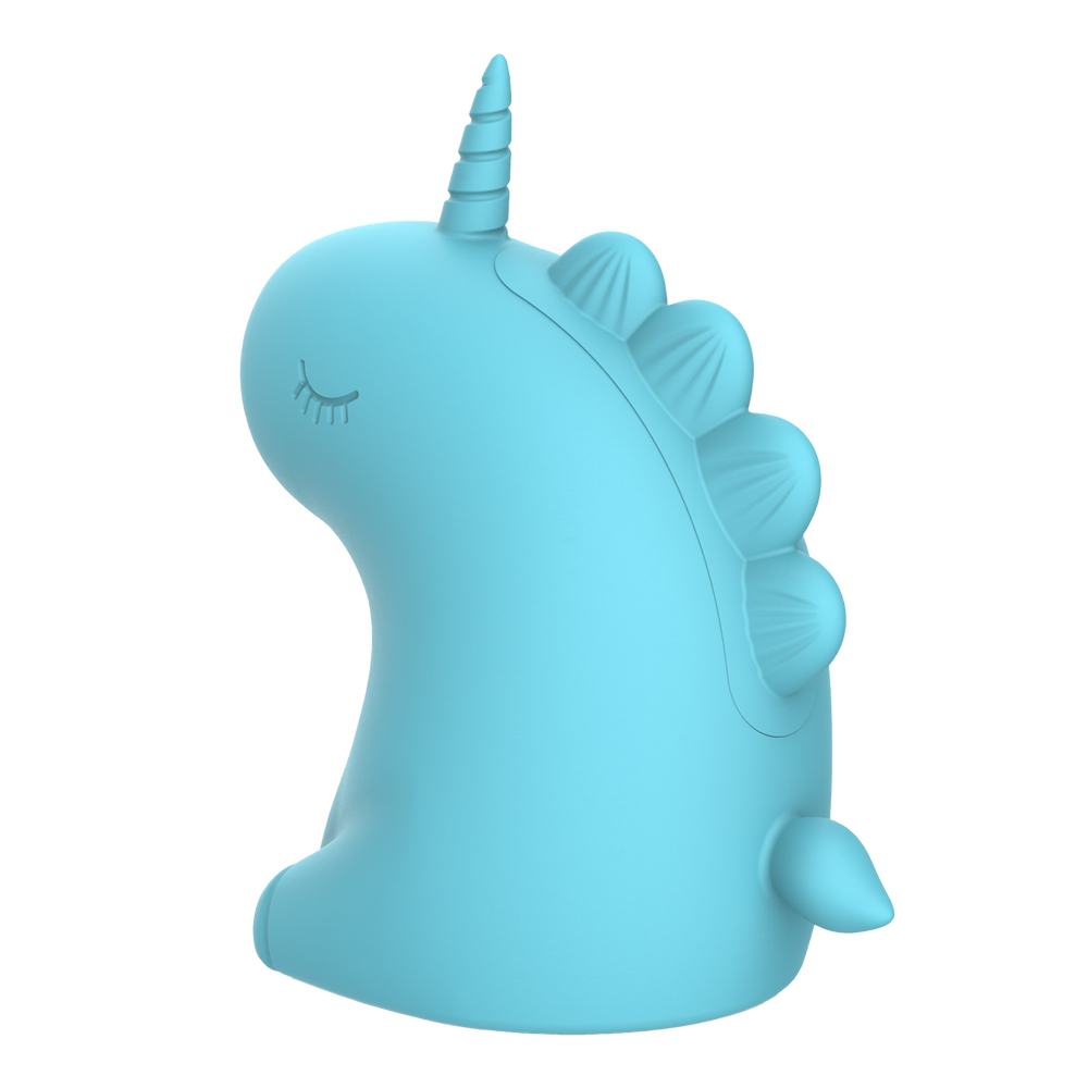 6: ER - Snowflake Unicorn - Massagegerät mit Leckzunge - Blau