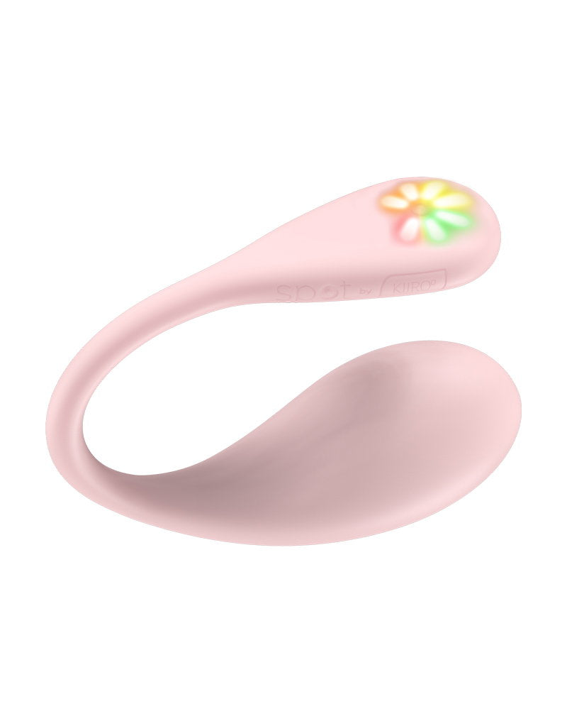 KIIROO- Spot - Interaktiver Ei-Vibrator zum Tragen - Kiss Me Pink