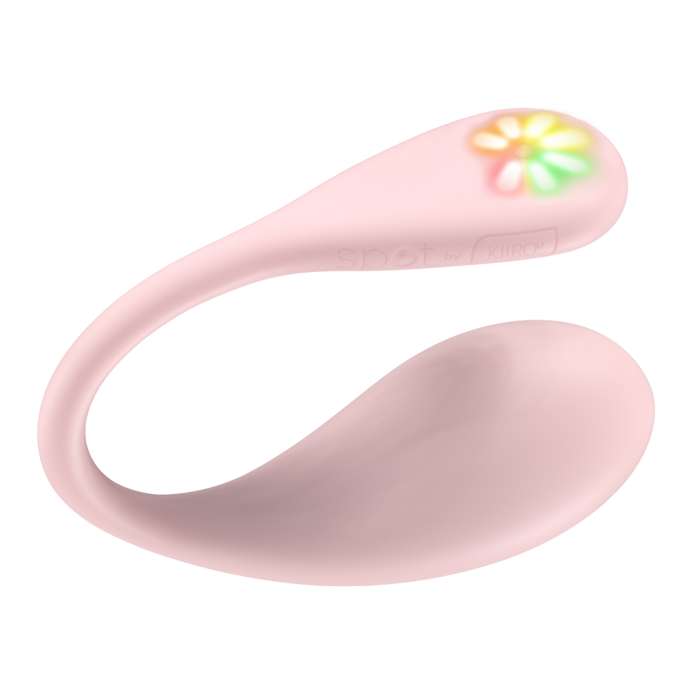 KIIROO- Spot - Interaktiver Ei-Vibrator zum Tragen - Kiss Me Pink