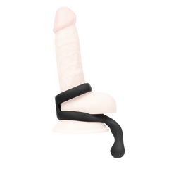 4: Rimba Bondage Play – Silikon-Cockring – Schwarz