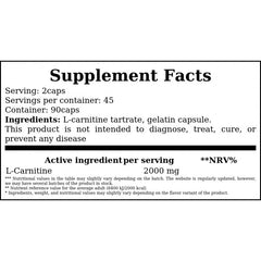 L-Carnitine - 90caps