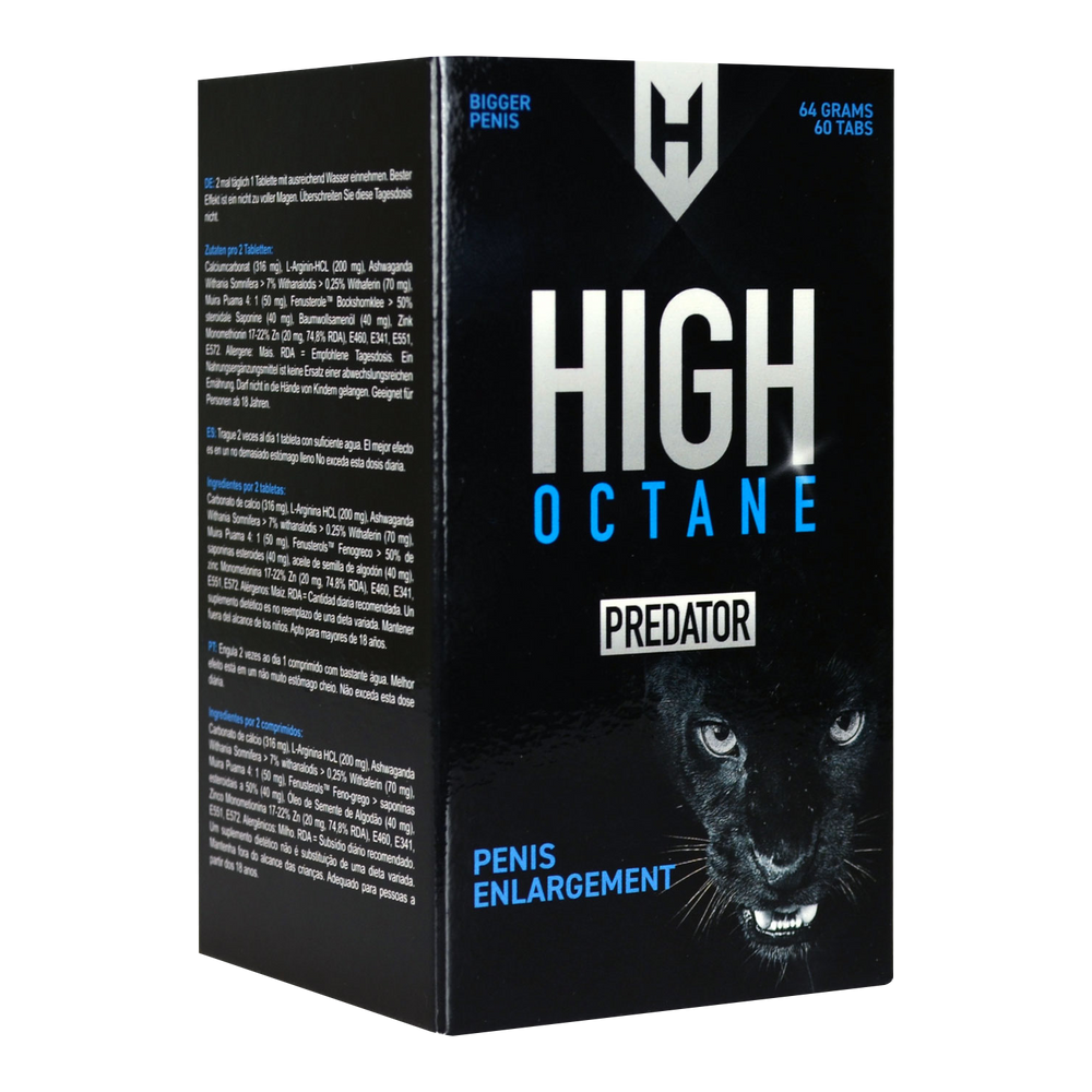 Morningstar – High Octane Predator – Penisvergrößerung – 60 Tabletten