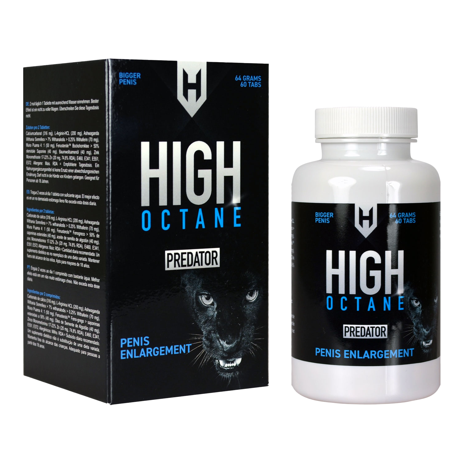 Morningstar – High Octane Predator – Penisvergrößerung – 60 Tabletten