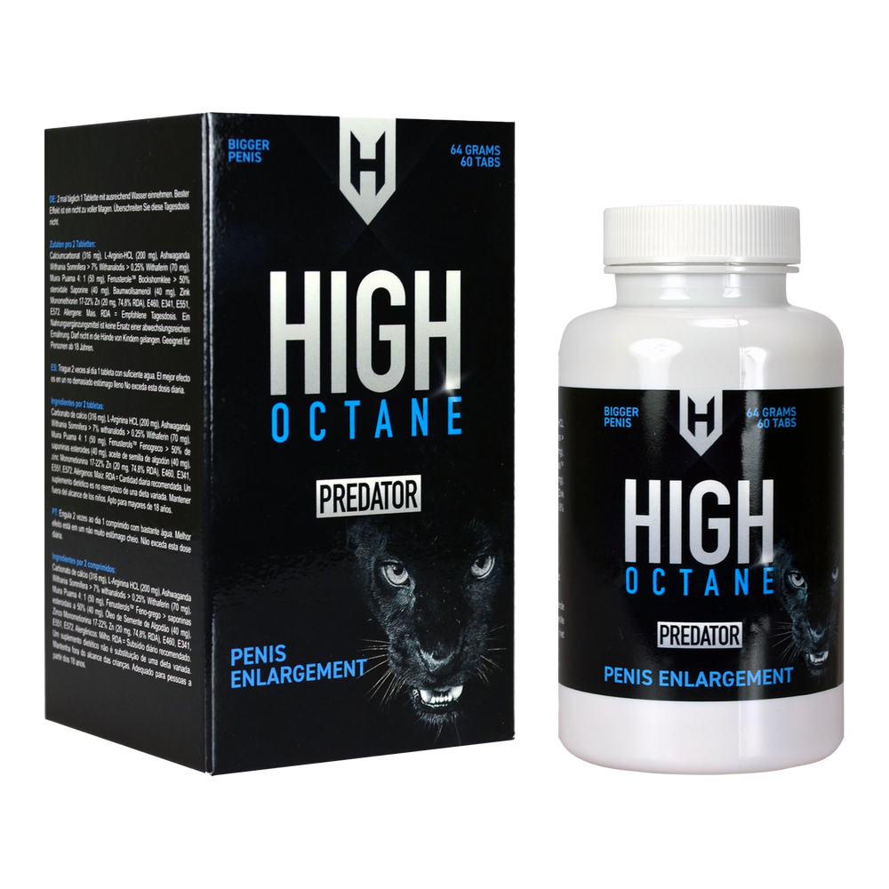 Morningstar – High Octane Predator – Penisvergrößerung – 60 Tabletten