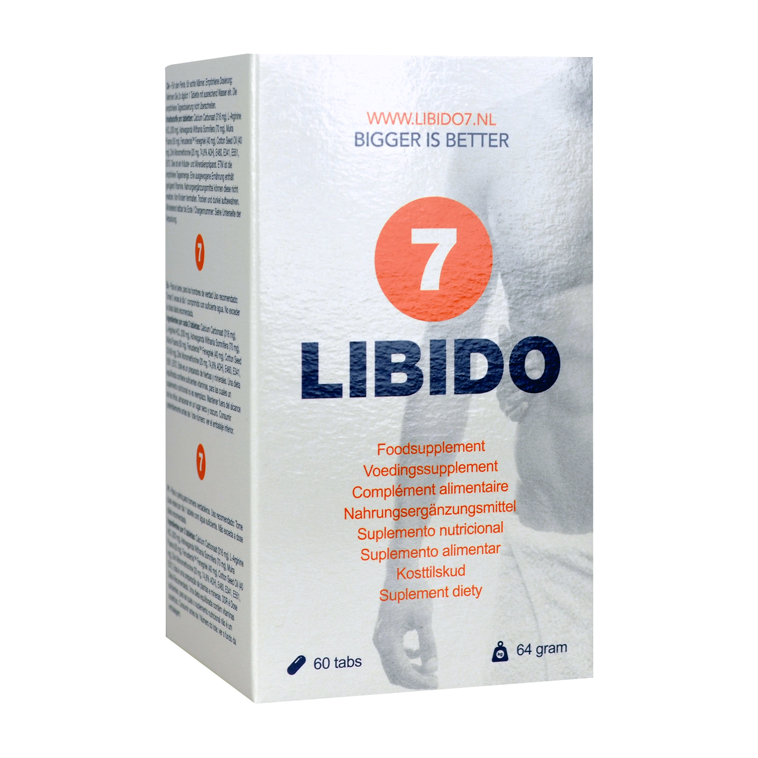 Morningstar – Libido7 – Penisvergrößerung – 60 Tabletten