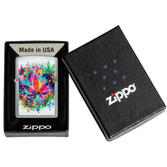 Zippo Feuerzeug ''Splashy Leaf''
