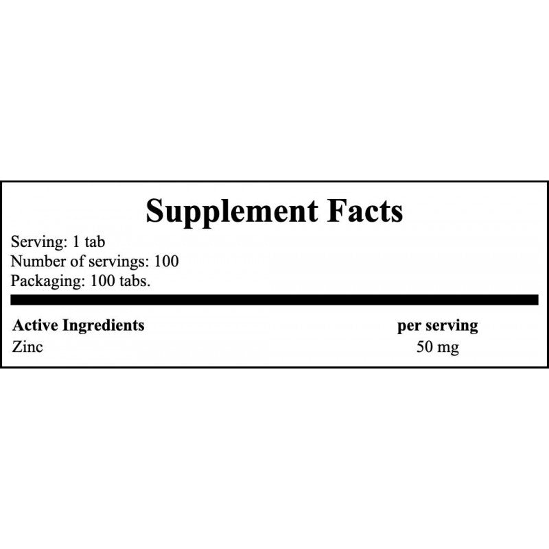 Zinc Gluconate - 100tab.