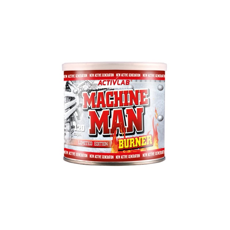 Machine Man Burner - 120kaps