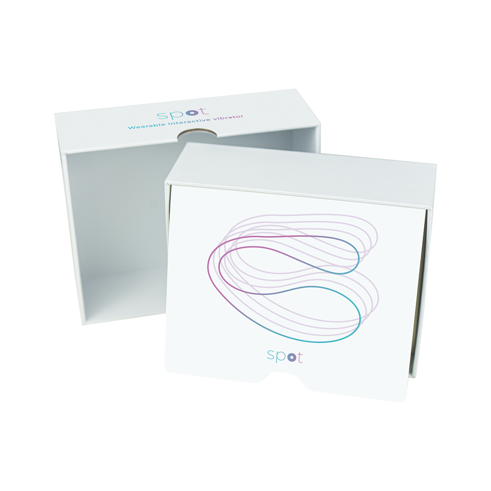 KIIROO- Spot - Interaktiver Ei-Vibrator zum Tragen - Kiss Me Pink