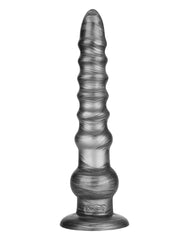 LoveToy - King Size Vibrierender Vibrax Slider 32 cm - Silber