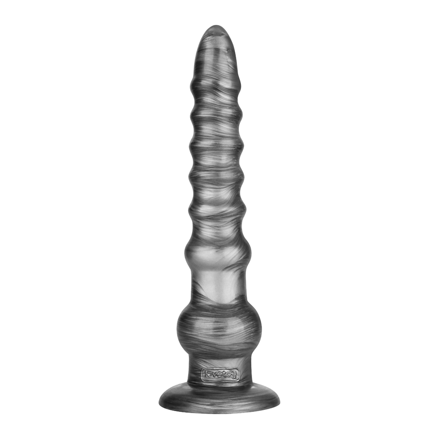 LoveToy - King Size Vibrierender Vibrax Slider 32 cm - Silber