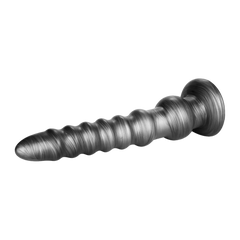 LoveToy - King Size Vibrierender Vibrax Slider 32 cm - Silber