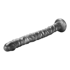 LoveToy - King Size vibrierender Vibrax Slider 40,5 cm - Silber