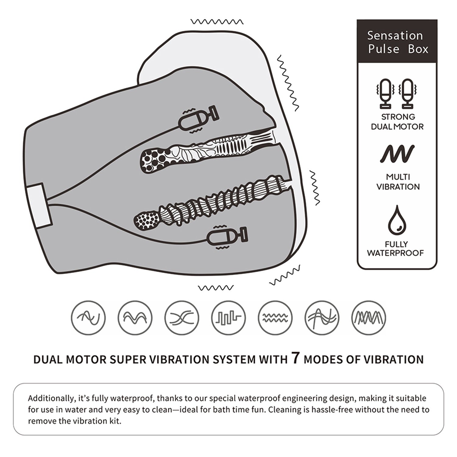 9: LoveToy - Streetgirl's Dual Motor Sensation Pulse - Nude