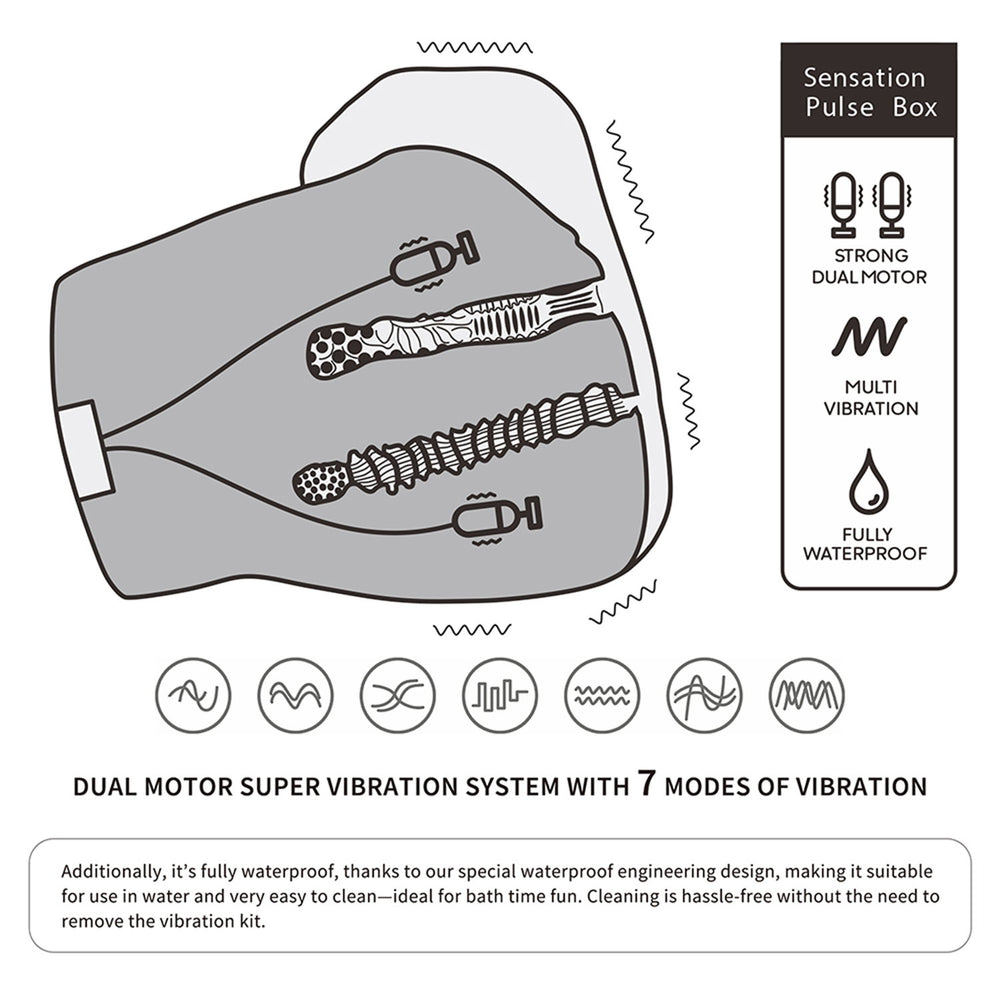 9: LoveToy - Streetgirl's Dual Motor Sensation Pulse - Nude