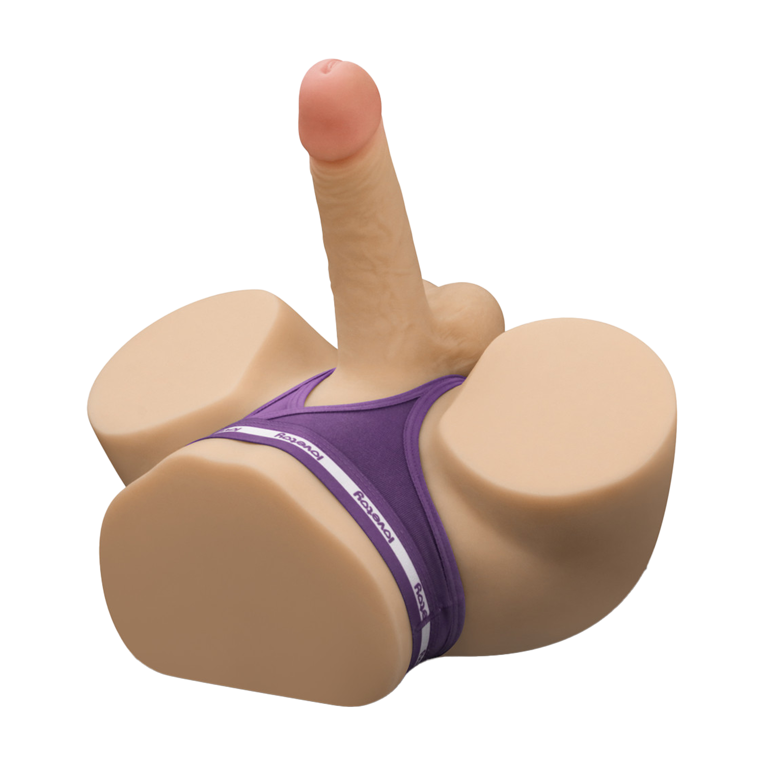 LoveToy – Streetgirl's 17 mit biegsamem Dildo – Nude