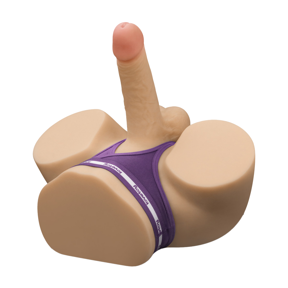 LoveToy – Streetgirl's 17 mit biegsamem Dildo – Nude