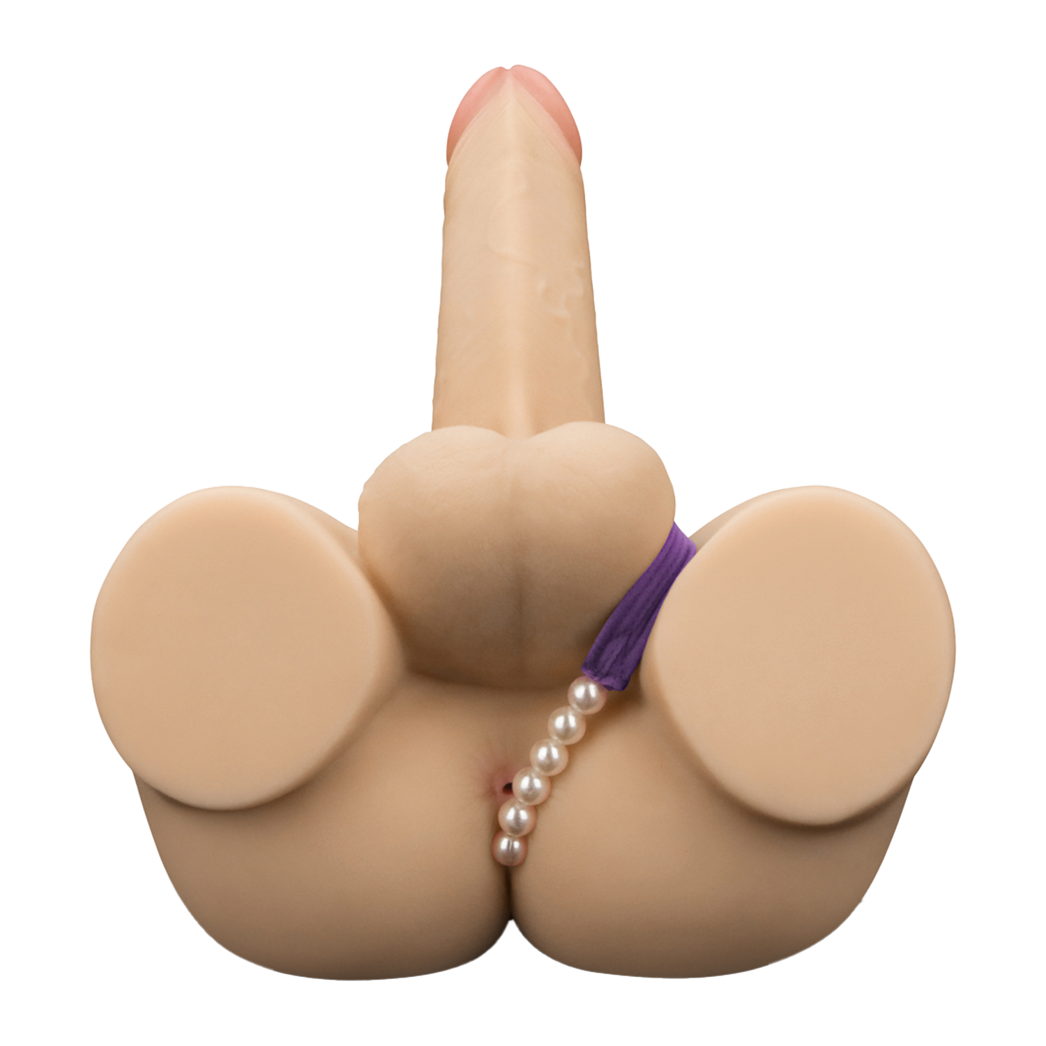 6: LoveToy – Streetgirl's 14 mit biegsamem Dildo – Nude