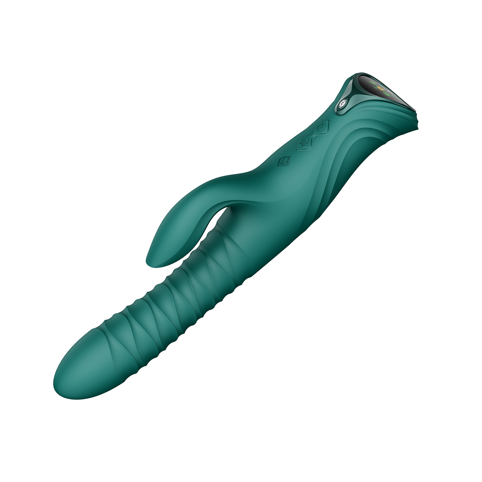 11: ZALO MOSE 2 – Rabbit-Vibrator mit Stoßfunktion – Grün