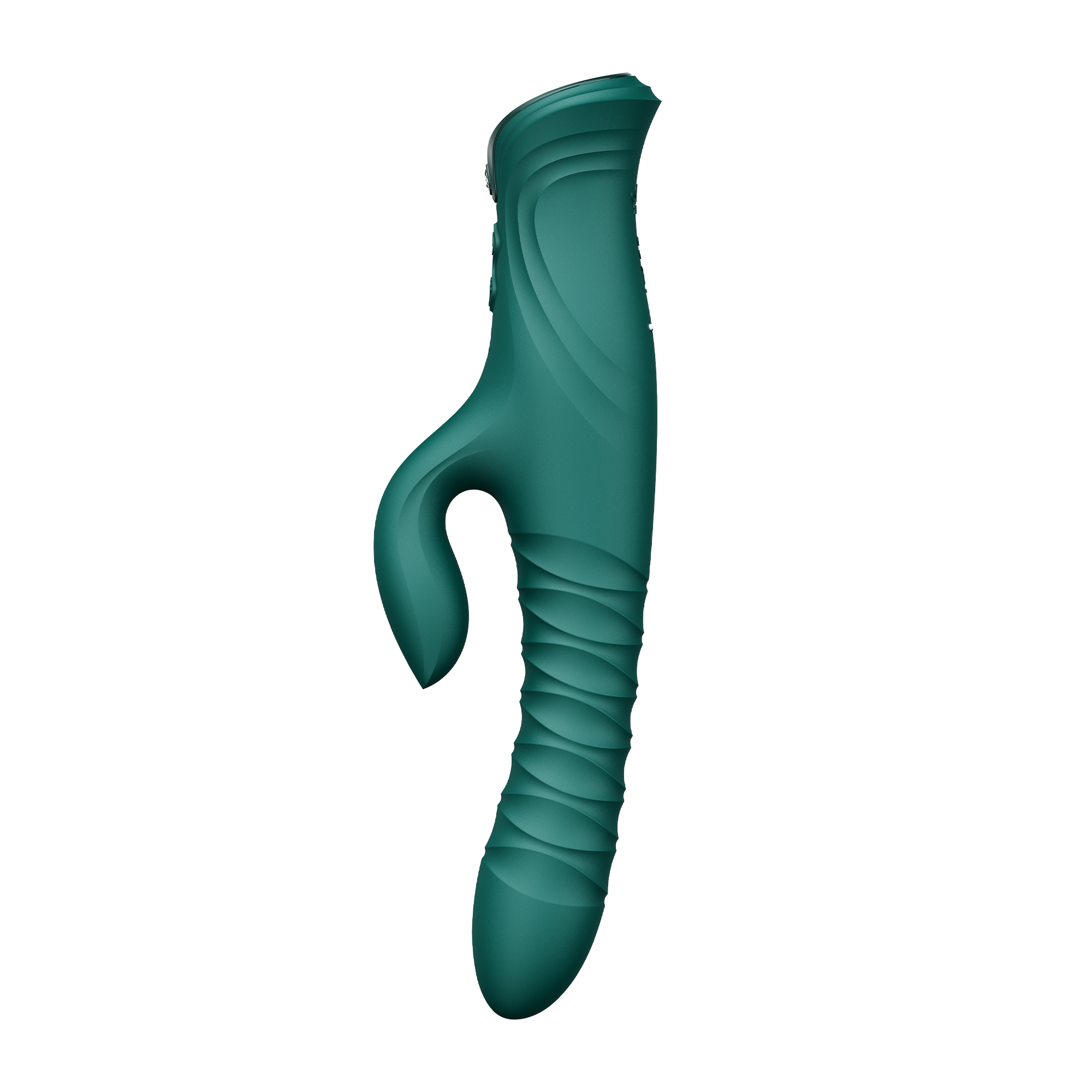 3: ZALO MOSE 2 – Rabbit-Vibrator mit Stoßfunktion – Grün