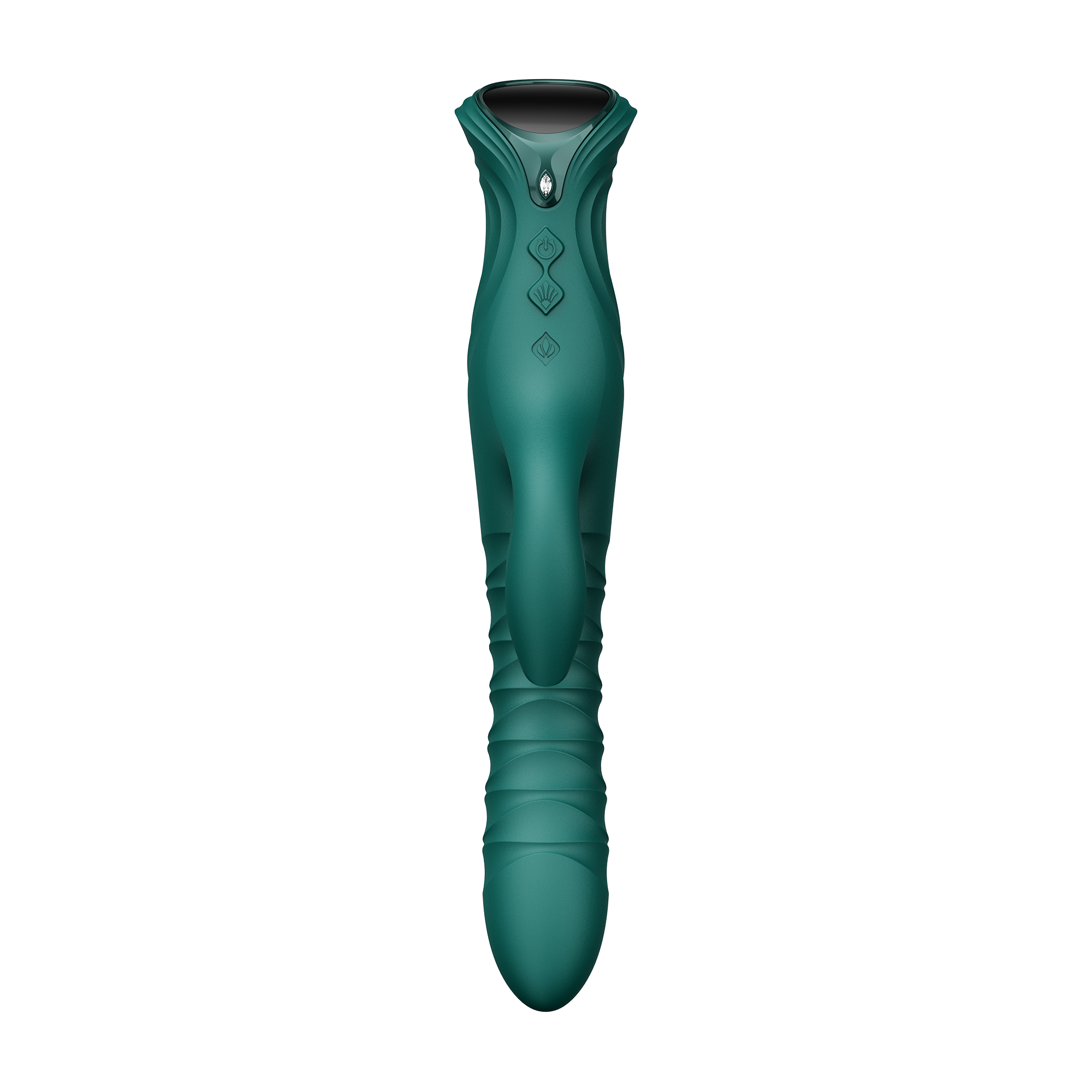 ZALO MOSE 2 – Rabbit-Vibrator mit Stoßfunktion – Grün