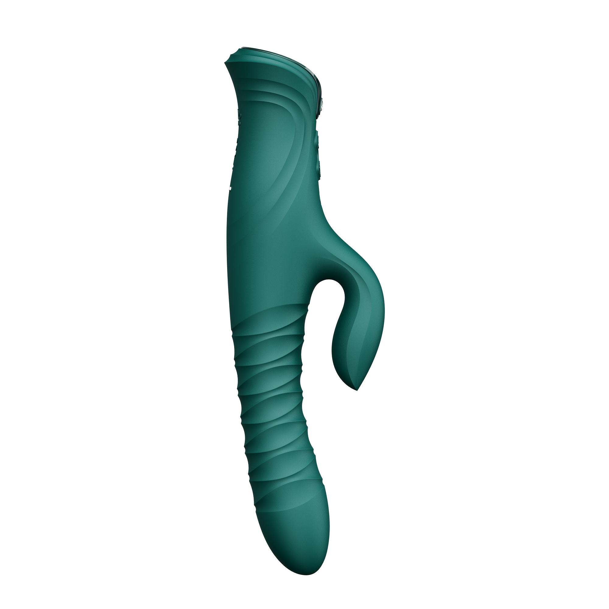 ZALO MOSE 2 – Rabbit-Vibrator mit Stoßfunktion – Grün