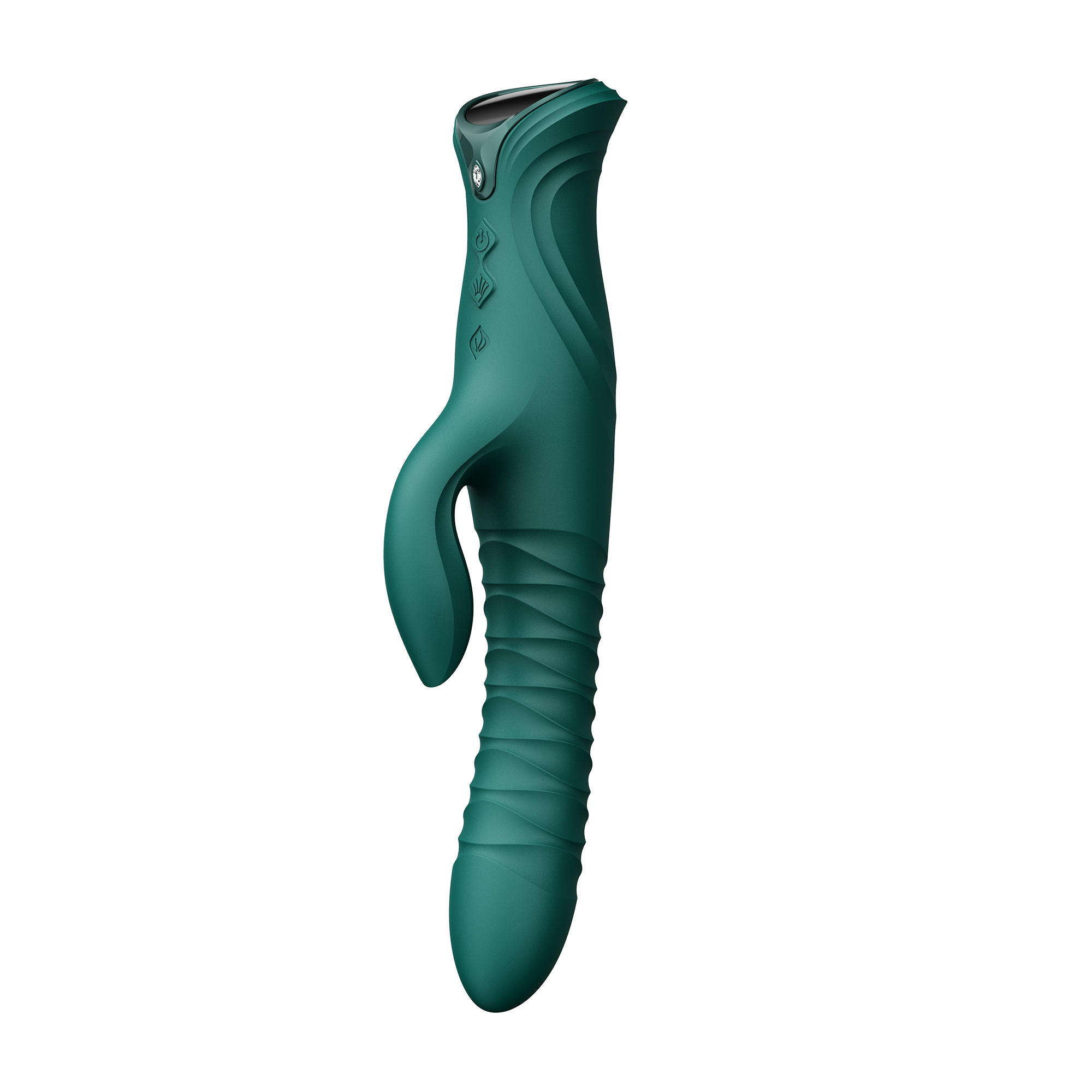 7: ZALO MOSE 2 – Rabbit-Vibrator mit Stoßfunktion – Grün