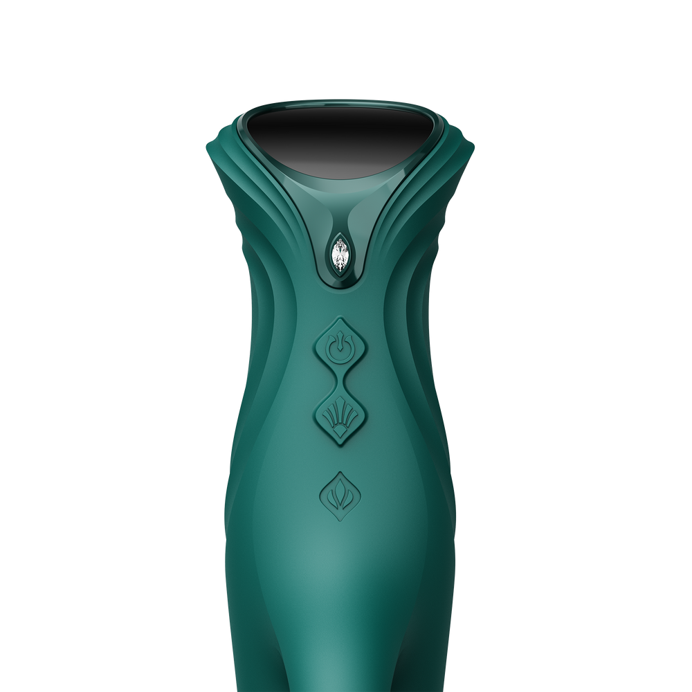 ZALO MOSE 2 – Rabbit-Vibrator mit Stoßfunktion – Grün