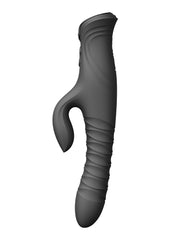 ZALO MOSE 2 – Rabbit-Vibrator mit Stoßfunktion – Schwarz